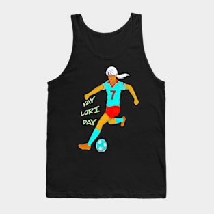 YAY LORI DAY GIRL FOOTBALLER RETRO NOVEMBER 7 Tank Top